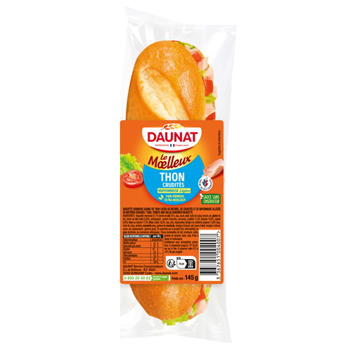 LE MOELLEUX MINI THON CRUDITES DAUNAT