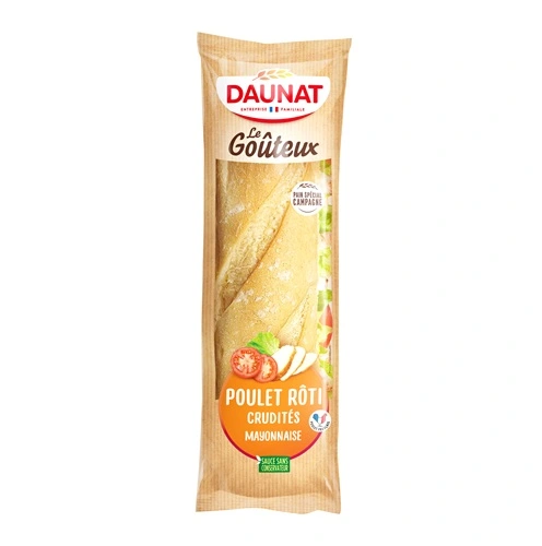 DAUNAT LE GOUTEUX POULET ROTI CRUDITES