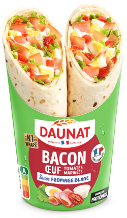 Daunat Wrap Bacon Oeuf
