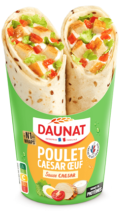 Daunat Wrap Poulet Ceasar