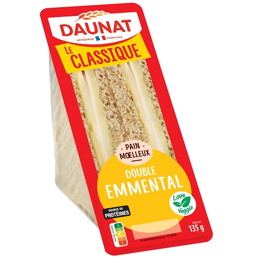 Sandwich Le Classique Double Emmental