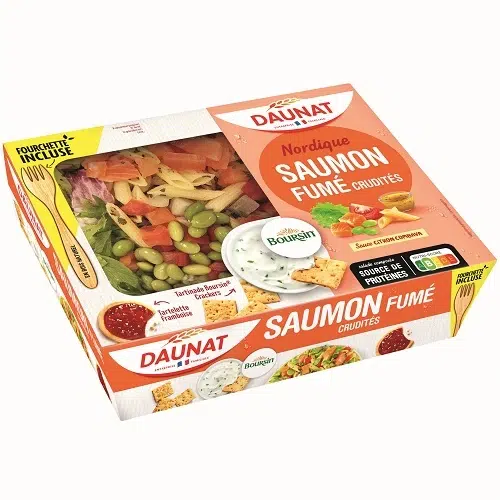 SALADE PLATEAU NORDIQUE SAUMON