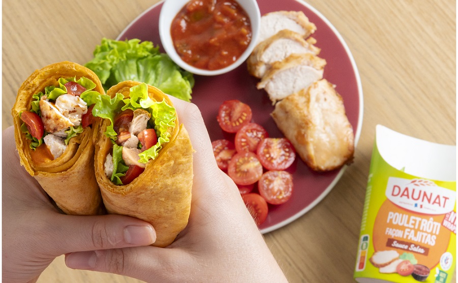 Le wrap fajitas de chez Daunat