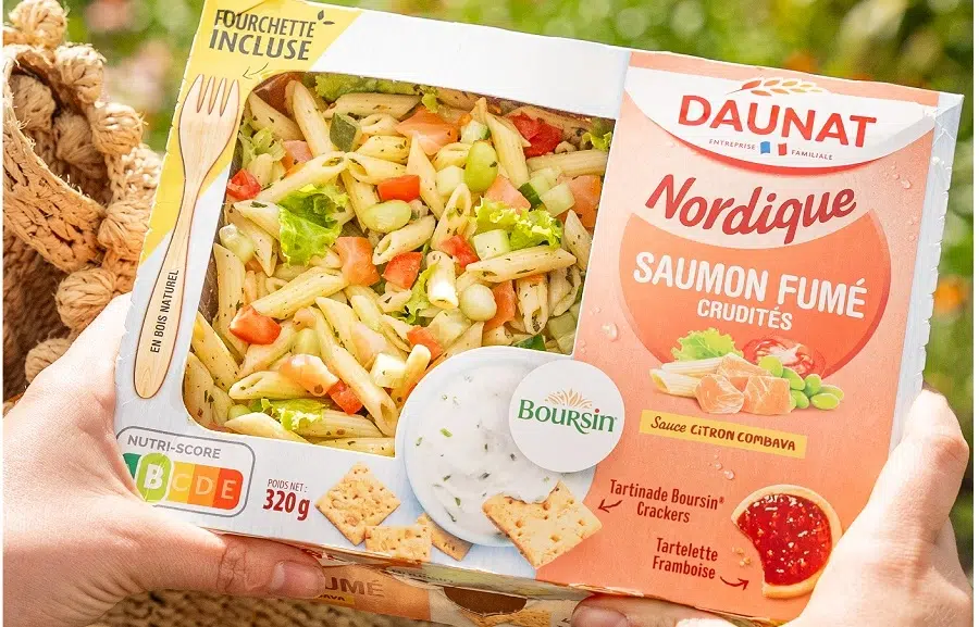 La nouvelle salade Nordique au saumon de Daunat