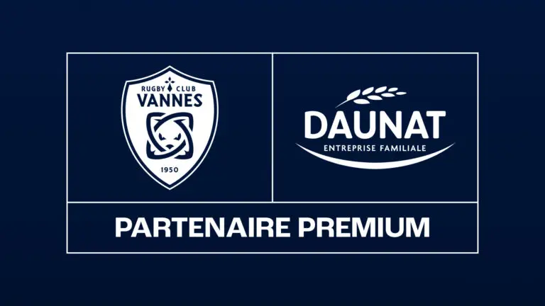 Daunat : partenaire premium du Rugby Club De Vannes pour 2024-2025