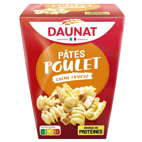 Box de pâtes au poulet