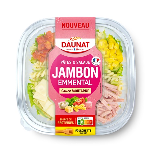 Salade gourmande jambon emmental