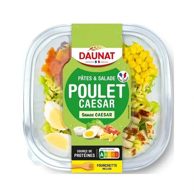 SALADE PATES GOURMANDES POULET CAESAR 250G
